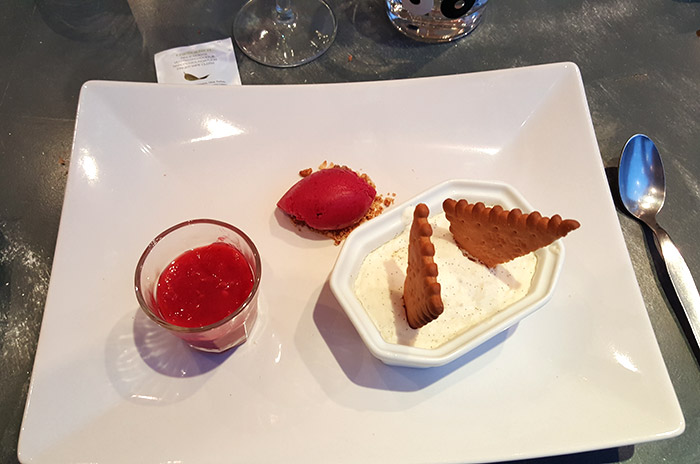 Restaurant Osmoz - dessert - Carte