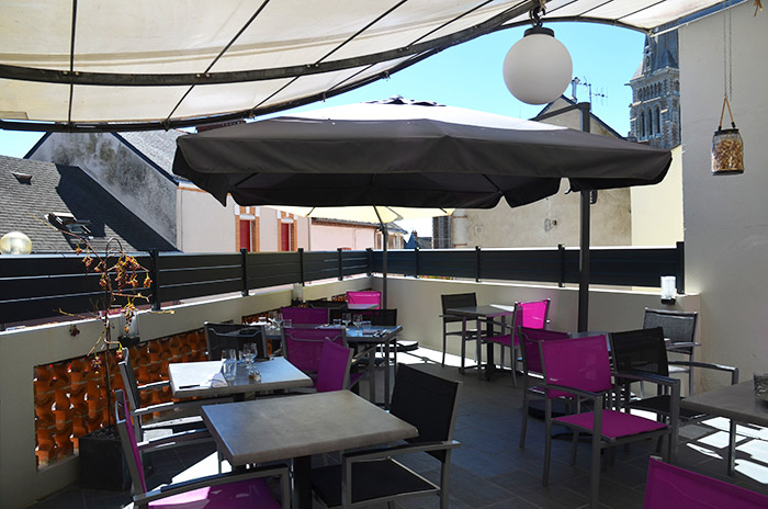 Restaurant Osmoz - terrasse - Restaurant