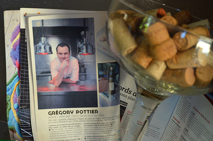 Restaurant Osmoz - Le chef Grégory Pottier